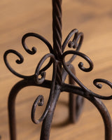 French Iron Freestanding Paper Holder, France, Mid-20th Century - Lone Fox