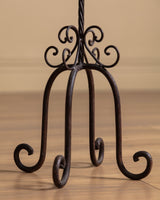 French Iron Freestanding Paper Holder, France, Mid-20th Century - Lone Fox