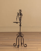 French Iron Freestanding Paper Holder, France, Mid-20th Century - Lone Fox