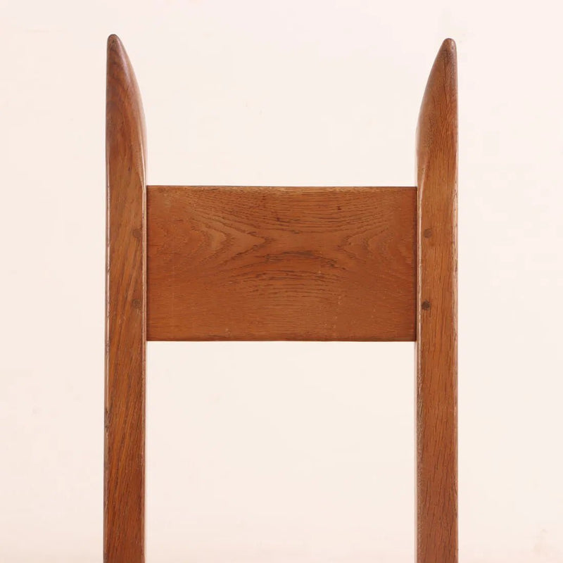 French Oak Dining Chairs from 1945 (Set of 6) - Lone Fox