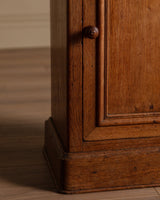 French Oak Pedestal Cabinet / Accent Table 2, Late 19th Century - Lone Fox