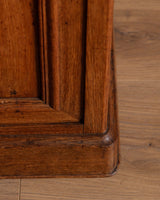 French Oak Pedestal Cabinet / Accent Table 2, Late 19th Century - Lone Fox