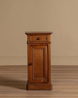 French Oak Pedestal Cabinet / Accent Table 3, Late 19th Century - Lone Fox