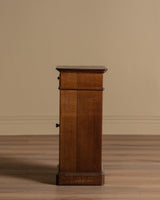 French Oak Pedestal Cabinet / Accent Table 3, Late 19th Century - Lone Fox
