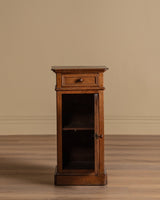 French Oak Pedestal Cabinet / Accent Table 3, Late 19th Century - Lone Fox