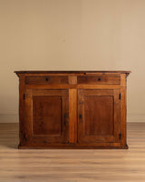 French Oak Two Door Buffet Counter, France, 19th/Early 20th Century - Lone Fox