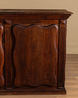 French Oak Two Door Buffet Counter, France, 19th/Early 20th Century - Lone Fox