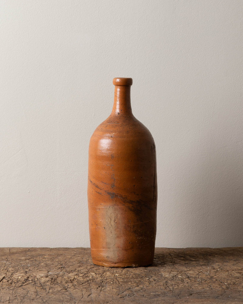 French Stoneware Bottle, Large - Lone Fox