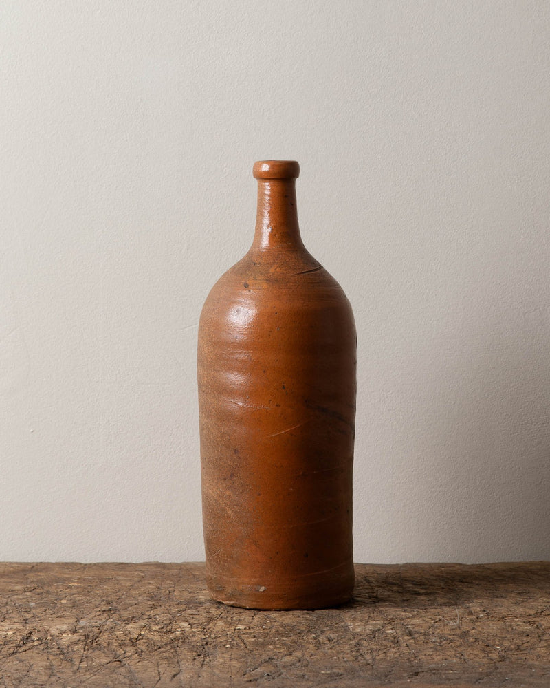 French Stoneware Bottle, Large - Lone Fox