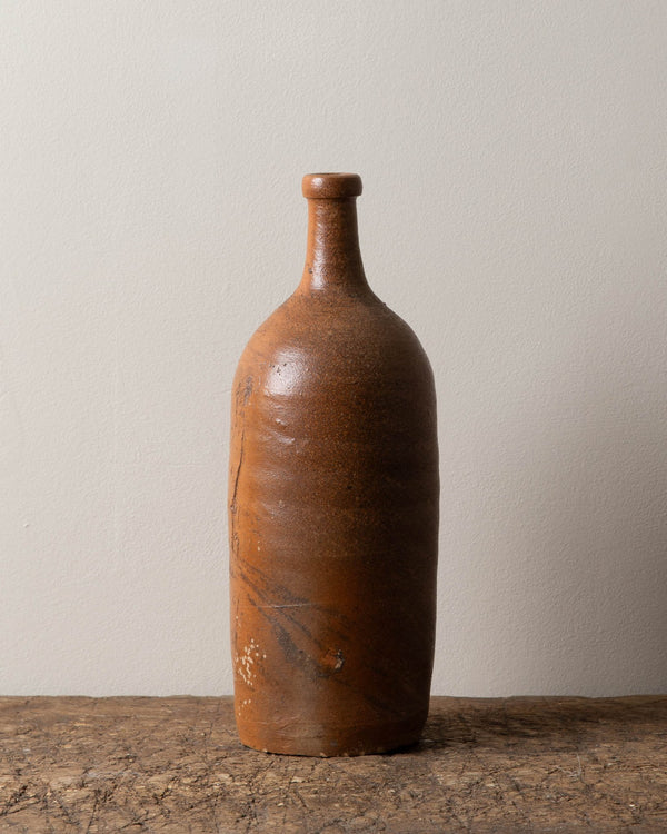 French Stoneware Bottle, Large - Lone Fox