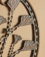 French Three-Arm Botanical Candle Sconce, Contemporary - Lone Fox