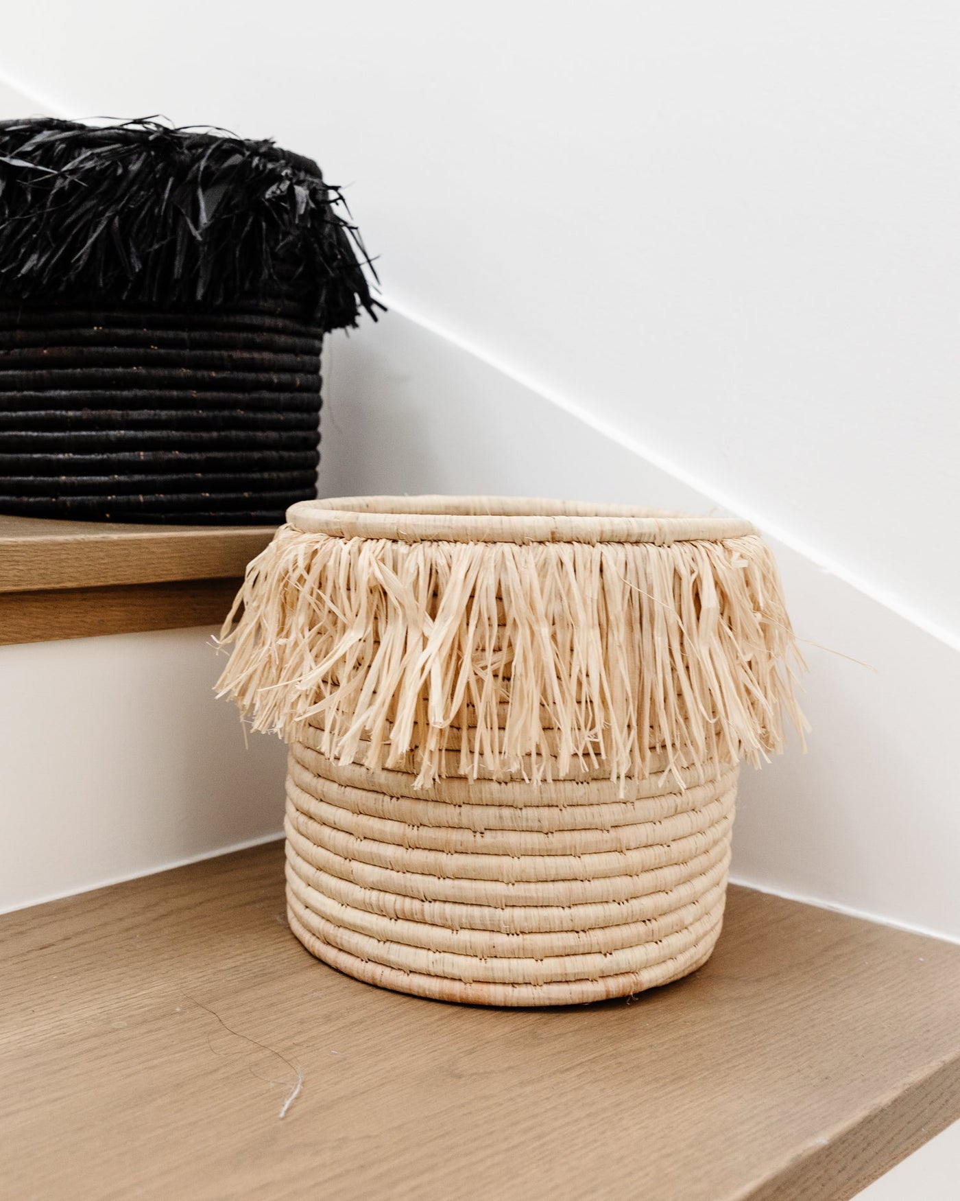Fringed Catch All Basket – Lone Fox