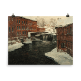 "Frits Thaulow Mill Scene" Art Print - Lone Fox