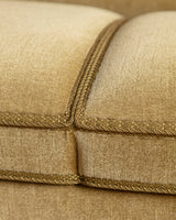 Fritz Hansen Style Ochre Mohair Sofa, Denmark, 1960's - Lone Fox