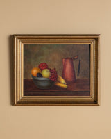Fruit Bowl and Copper Pitcher Still Life, American, 1950s - Lone Fox