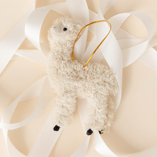 furry-llama-ornament-