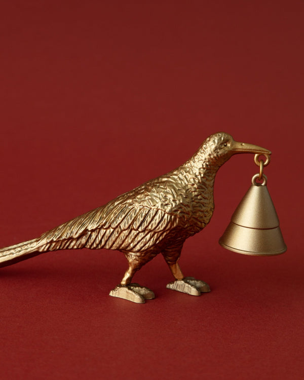 Gilded Pheasant Candle Snuffer - Lone Fox