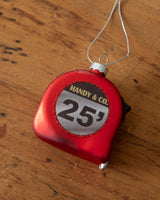 Glass Construction Tool Ornaments - Lone Fox