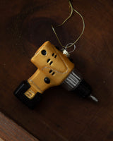 Glass Construction Tool Ornaments - Lone Fox