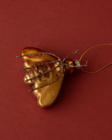 Glass Honey Bee Ornament - Lone Fox