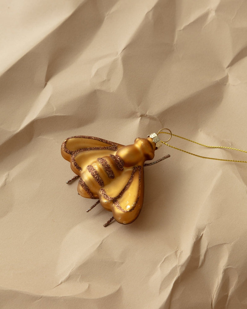 Glass Honey Bee Ornament - Lone Fox