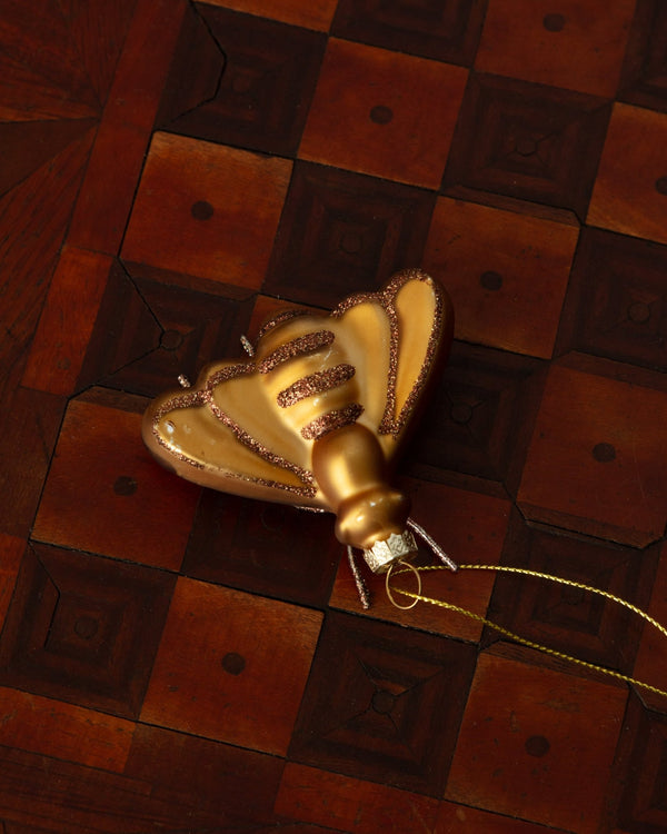 Glass Honey Bee Ornament - Lone Fox