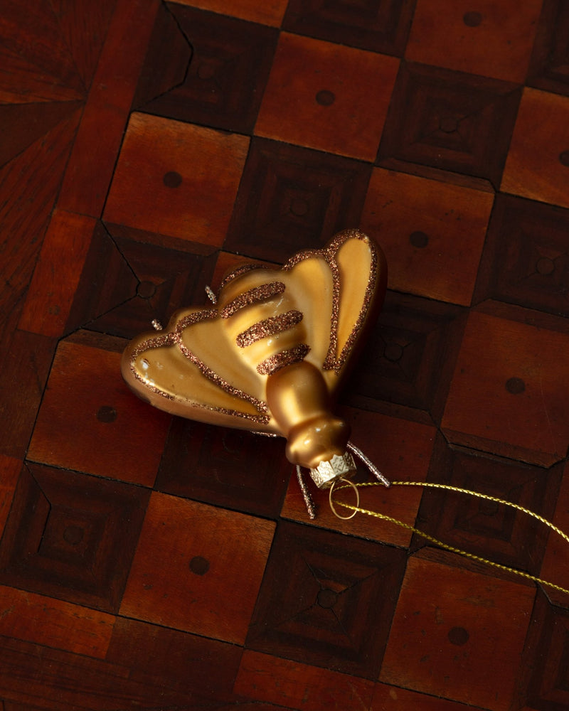 Glass Honey Bee Ornament - Lone Fox