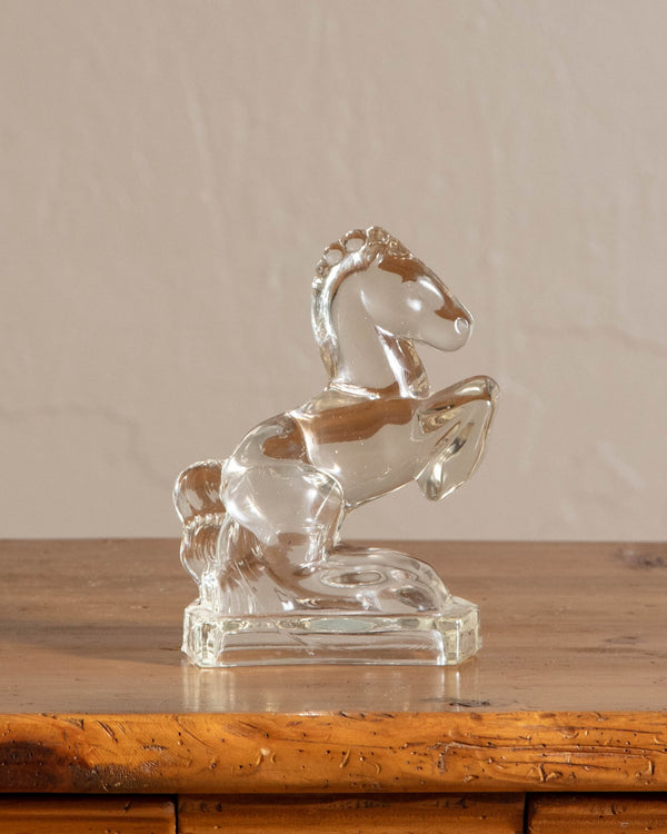 Glass Horse Bookends (Set of 2) - Lone Fox