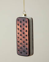 Glass Ice Cream Sandwich Ornament - Lone Fox
