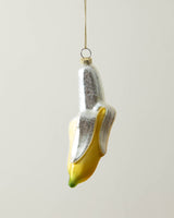 Glass Peeled Banana Ornament - Lone Fox