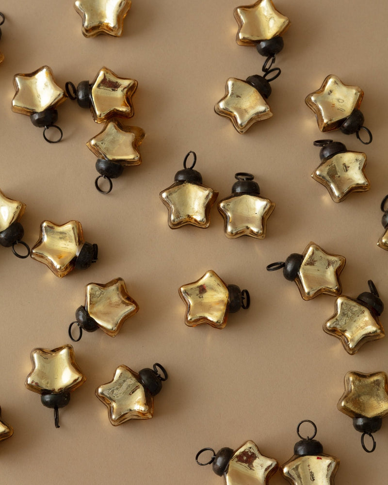 Glass Star Ornaments (Boxed Set of 30) - Lone Fox