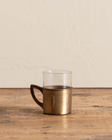Glasses with Bronze Holders (Set of 4) - Lone Fox