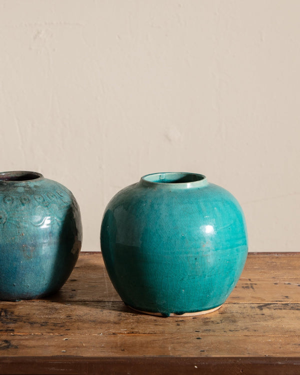 Glazed Ginger Jar - Lone Fox