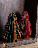 Glitter-Edged Honeycomb Paper Tree - Lone Fox