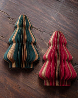 Glitter-Edged Honeycomb Paper Tree - Lone Fox