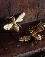 Golden Bee Ornament - Lone Fox