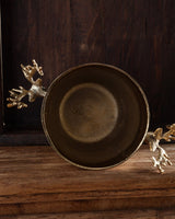 Golden Reindeer Ice Bucket - Lone Fox
