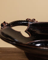 Gothic Style Studio Pottery Centerpiece Bowl, United States, 1970s - Lone Fox