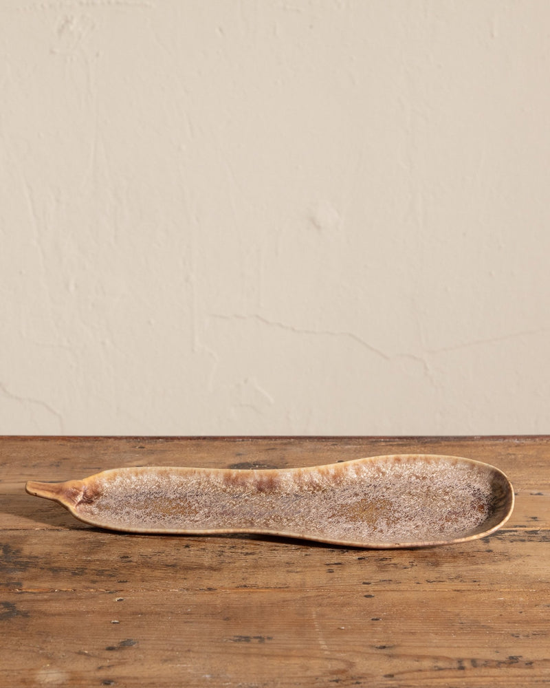 Gourd Shaped Ceramic Dish - Lone Fox
