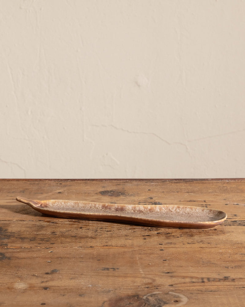 Gourd Shaped Ceramic Dish - Lone Fox