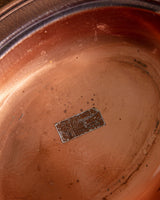 Greorgian Copper Lidded Serving Dish - Lone Fox