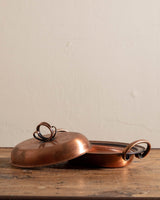 Greorgian Copper Lidded Serving Dish - Lone Fox