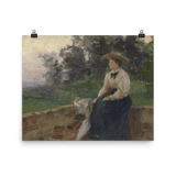 "Greta" Art Print - Lone Fox