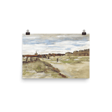 "Ground at Scheveningen" Art Print - Lone Fox