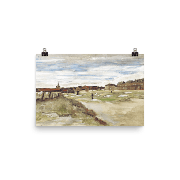 "Ground at Scheveningen" Art Print - Lone Fox