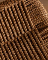 Guglielmo Pecorini Walnut and Rope Side Chair, Italy, 1935 - Lone Fox