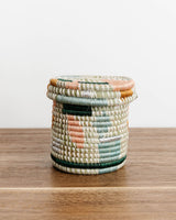 Halton Raffia Lidded Box - Lone Fox