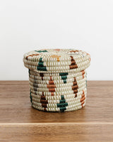 Halton Raffia Lidded Box - Lone Fox