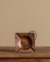 Hammered Copper Arts and Crafts Ashtray, Early 20th Century - Lone Fox