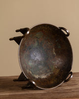 Hammered Copper & Brass Bowl, Austrian Secession Movement, 1900–1920 - Lone Fox